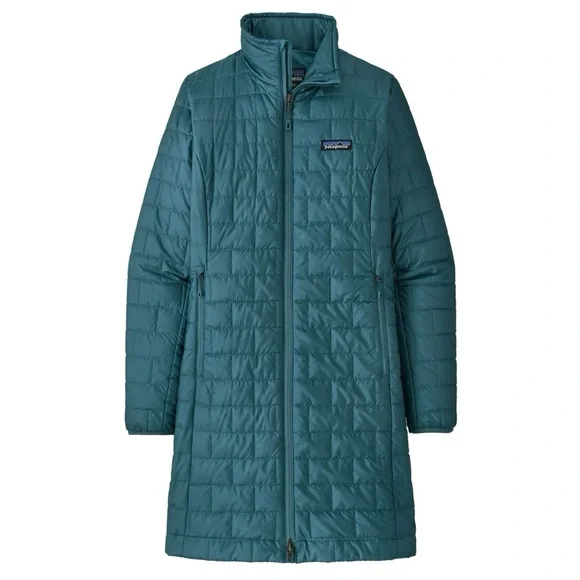 Patagonia Nano Puff Parka Medium Abalone Blue Teal size Medium women’s - Picture 1 of 12